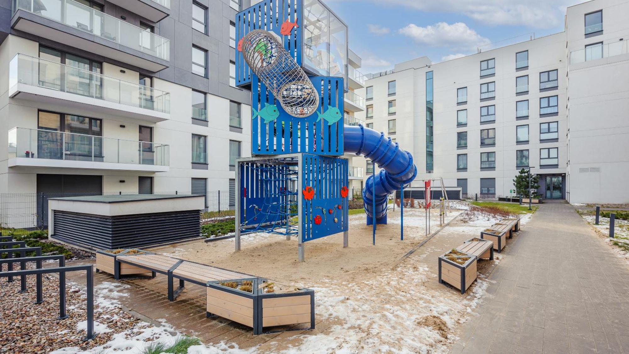 Apartamenty Sun & Snow Przystan Letnica Гданск Екстериор снимка