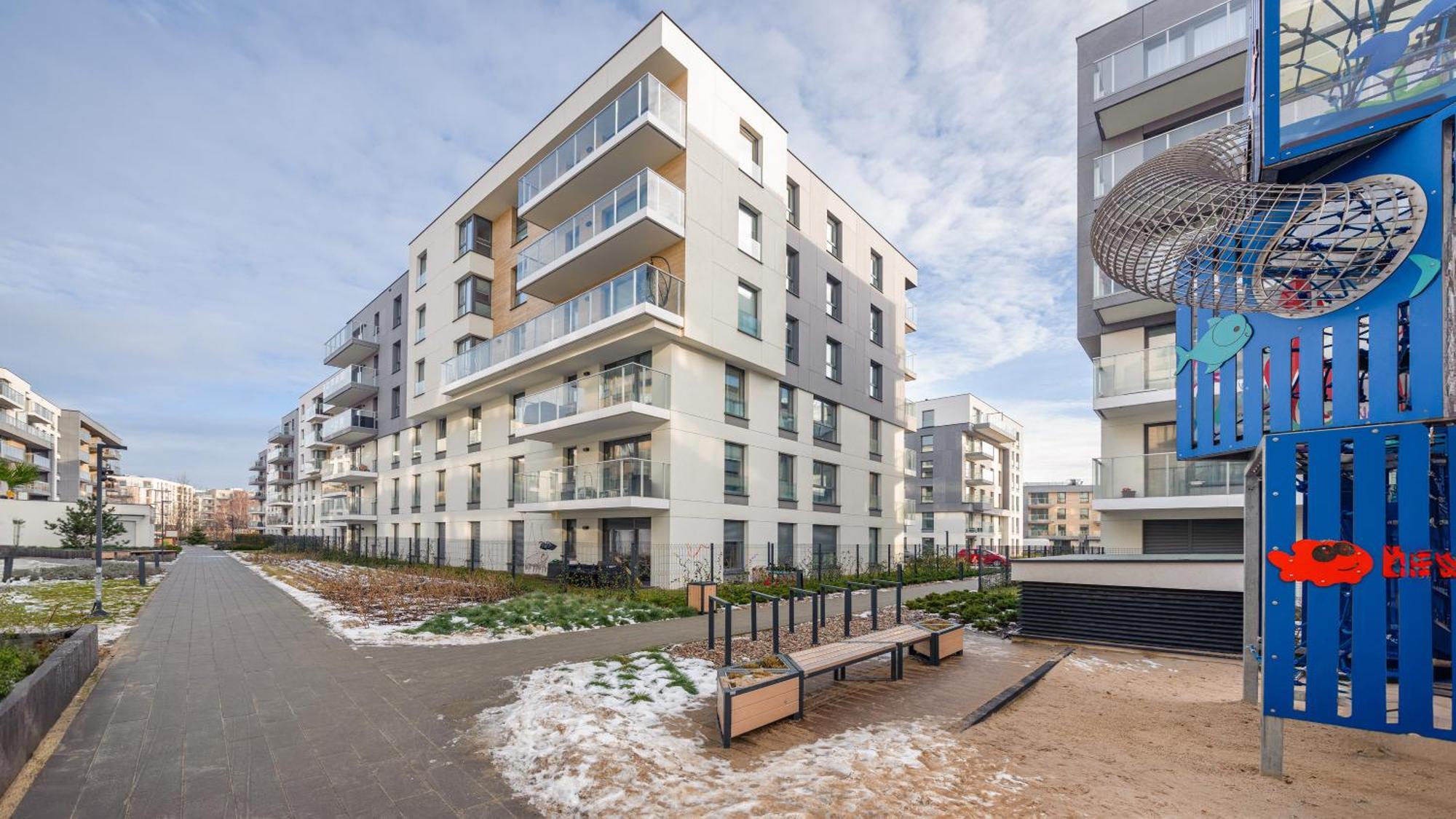 Apartamenty Sun & Snow Przystan Letnica Гданск Екстериор снимка